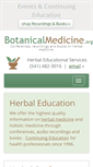 Mobile Screenshot of botanicalmedicine.org